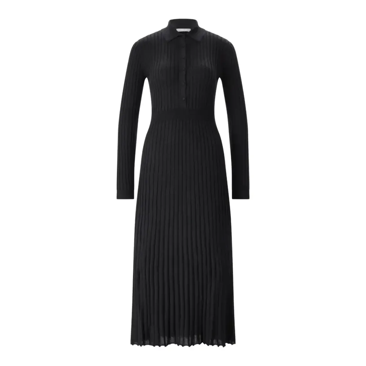 Gabriela Hearst Maxikleid Ardor aus Kaschmir & Seide Schwarz Strickkleid