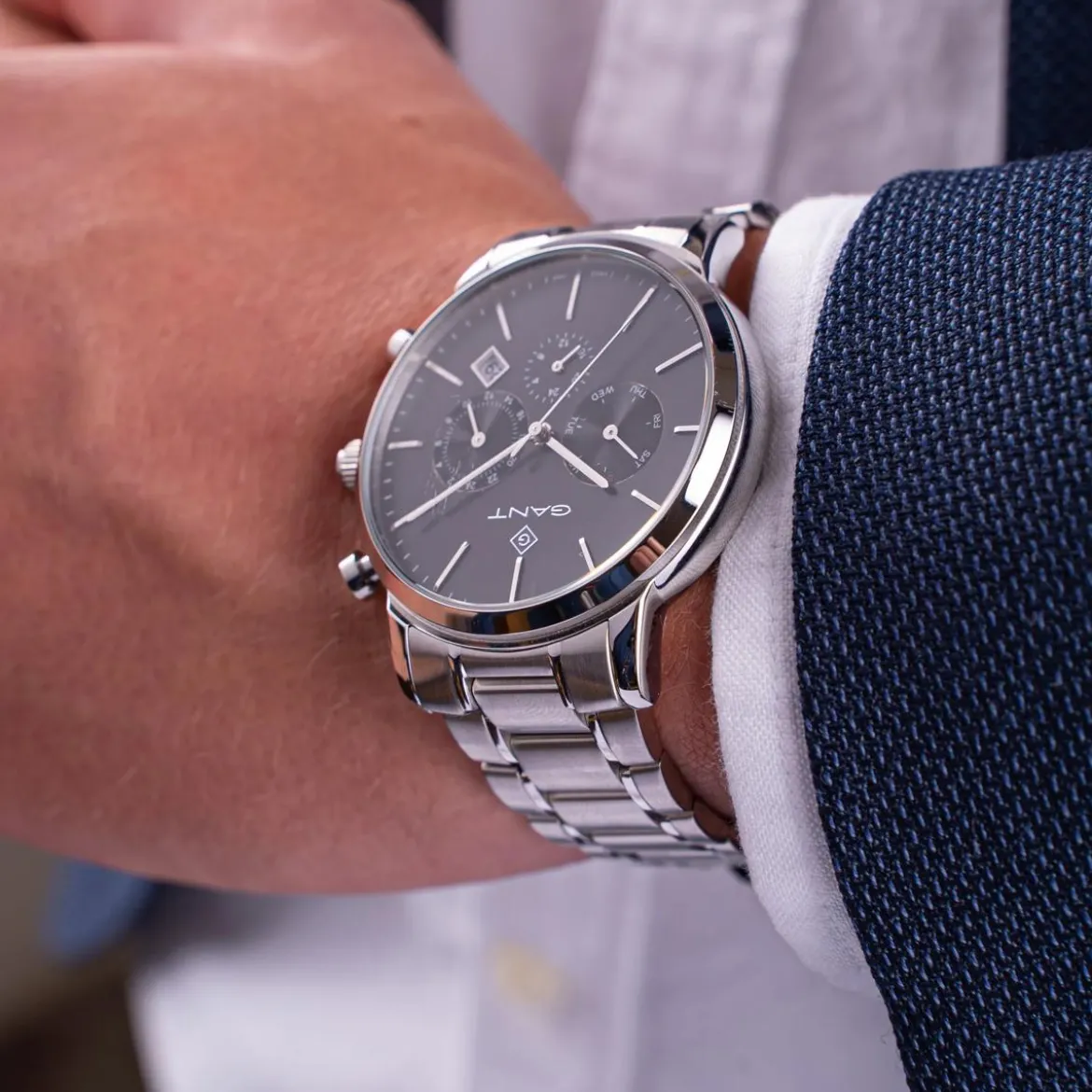 GANT Quarzuhr Cleveland silber Quarzuhr