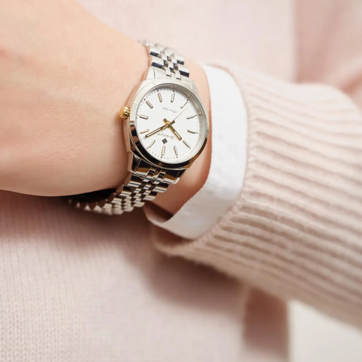 GANT Quarzuhr Lauderdale silber Quarzuhr