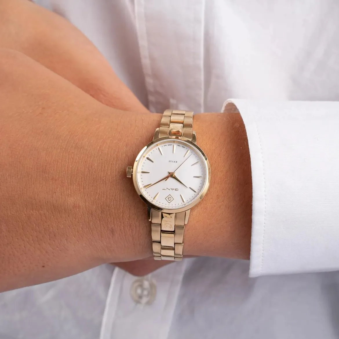 GANT Quarzuhr Park Avenue 28 gold Quarzuhr