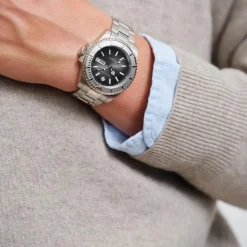 GANT Quarzuhr Watertown silber Quarzuhr