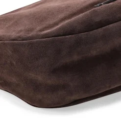 Gianni Chiarini Tasche Cleo aus Veloursleder braun Schultertasche