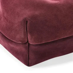Gianni Chiarini Tasche Dua aus Veloursleder rot Crossbody Bag