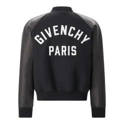 Givenchy Blouson aus Leder & Wolle schwarz Blouson