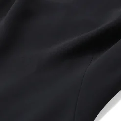 Givenchy Draped Detail Midi Dress With Fitted Silhouette Black Minikleid
