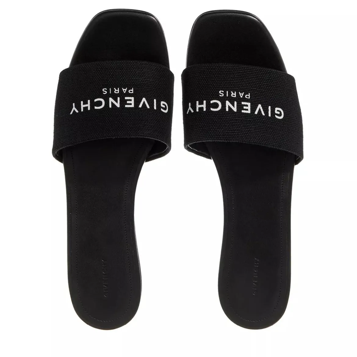 Givenchy 4G Flat Sandal Black Slides