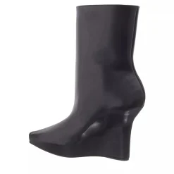 Givenchy G Lock Wedge Low Boot Black Stiefel