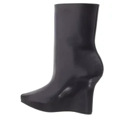 Givenchy G Lock Wedge Low Boot Black Stiefel