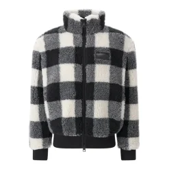 Givenchy Jacke aus Teddyfell grau Übergangsjacke