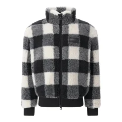 Givenchy Jacke aus Teddyfell grau Übergangsjacke