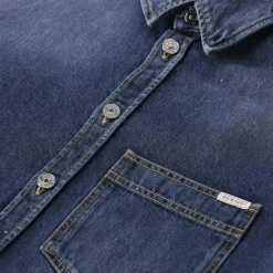 Givenchy Overshirt aus Denim blau Hemd