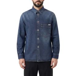 Givenchy Overshirt aus Denim blau Hemd