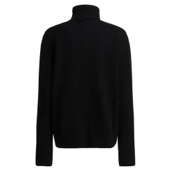Givenchy Paris 1952" Turtleneck Sweater Black Rollkragenpullover