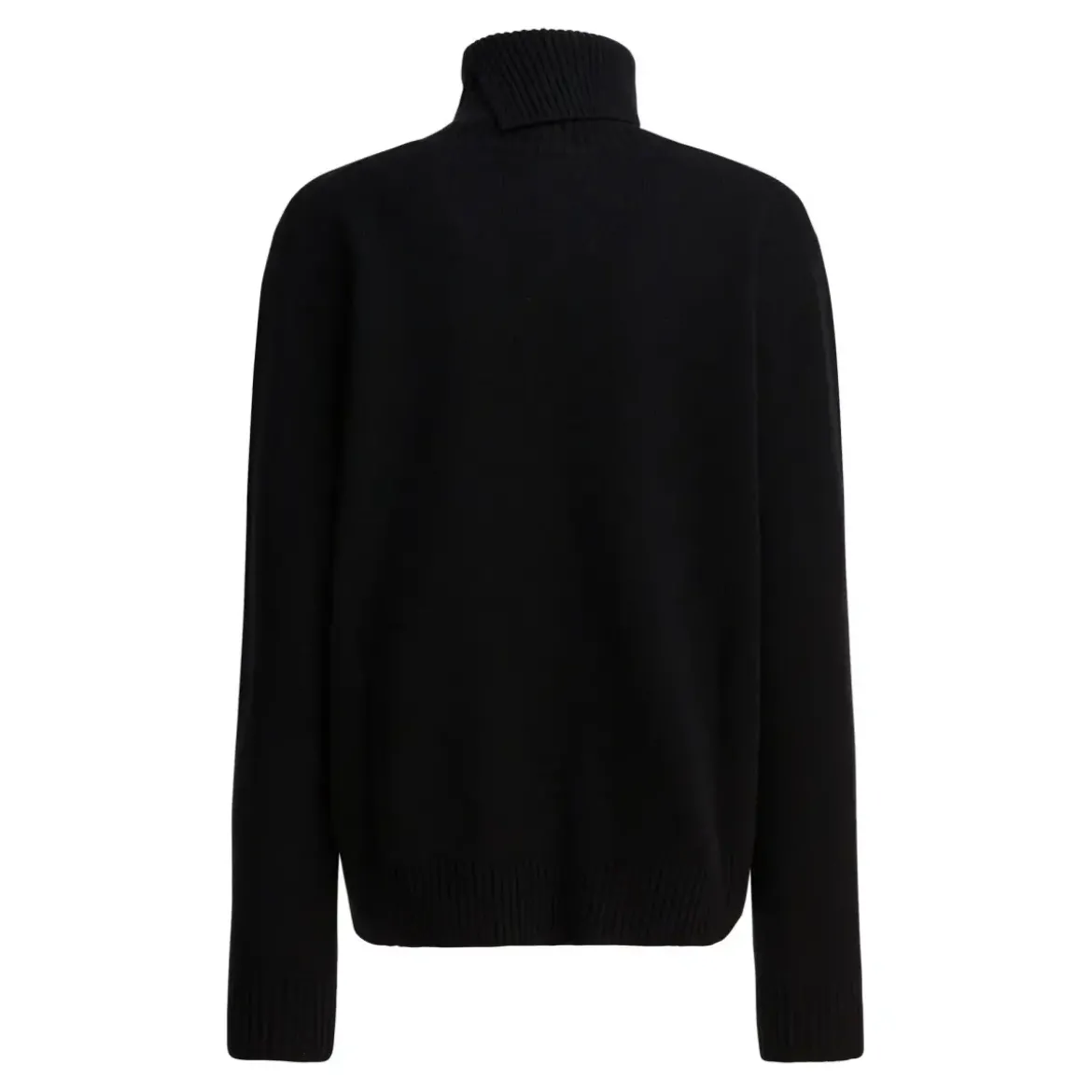 Givenchy Paris 1952" Turtleneck Sweater Black Rollkragenpullover