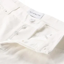Givenchy Straight-Fit Jeans aus Baumwolle weiß Jeans