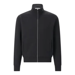 Givenchy Sweatjacke mit Fischgrätenmuster schwarz Strickjacke