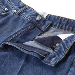 Givenchy Wide-Leg Jeans mit Fransen blau Jeans