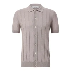 Gran Sasso Kurzarmhemd aus Baumwolle beige Hemd