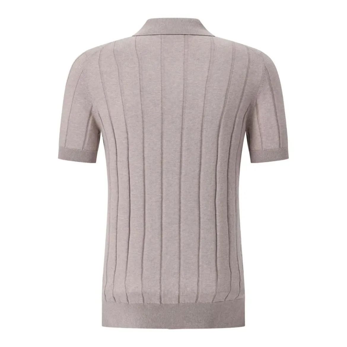 Gran Sasso Kurzarmhemd aus Baumwolle beige Hemd