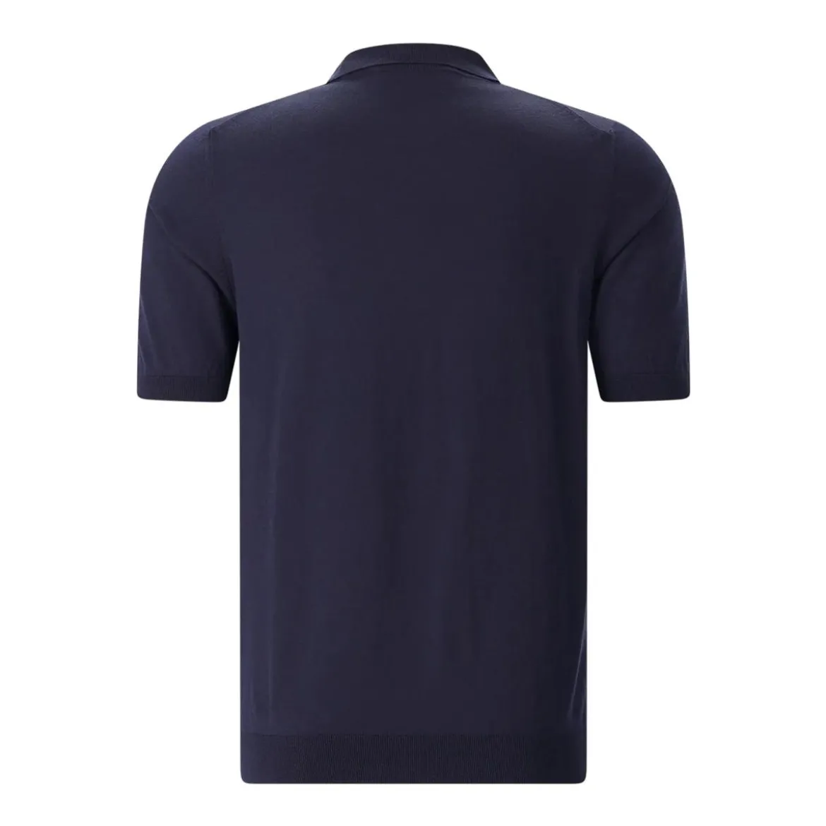 Gran Sasso Poloshirt aus Baumwolle blau Poloshirt