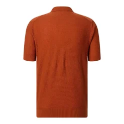Gran Sasso Poloshirt aus Baumwollstrick mehrfarbig Poloshirt