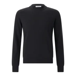 Gran Sasso Pullover aus Schurwolle & Kaschmir dunkelblau Rollkragenpullover