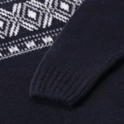 Gran Sasso Pullover aus Schurwolle-Mix braun Rollkragenpullover