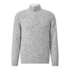 Gran Sasso Pullover aus Schurwolle grau Pullover