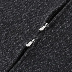 Gran Sasso Strickjacke aus Schurwolle grau Strickjacke
