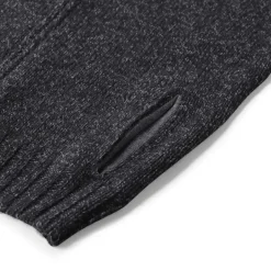 Gran Sasso Strickjacke aus Schurwolle grau Strickjacke