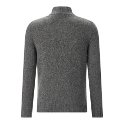 Gran Sasso Strickjacke aus Schurwolle grau Strickjacke