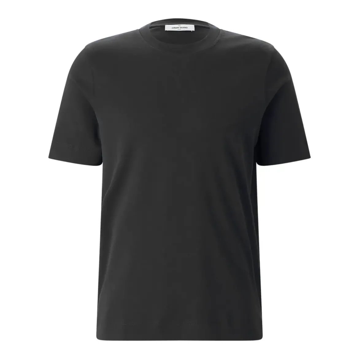 Gran Sasso T-Shirt aus Baumwolle schwarz T-Shirt