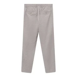 GTA Hose Davide aus Woll-Mix grau Stoffhose