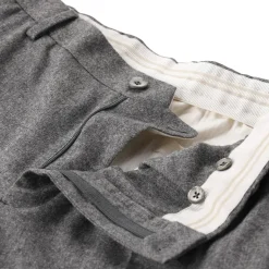 GTA Hose Davide aus Woll-Mix grau Stoffhose