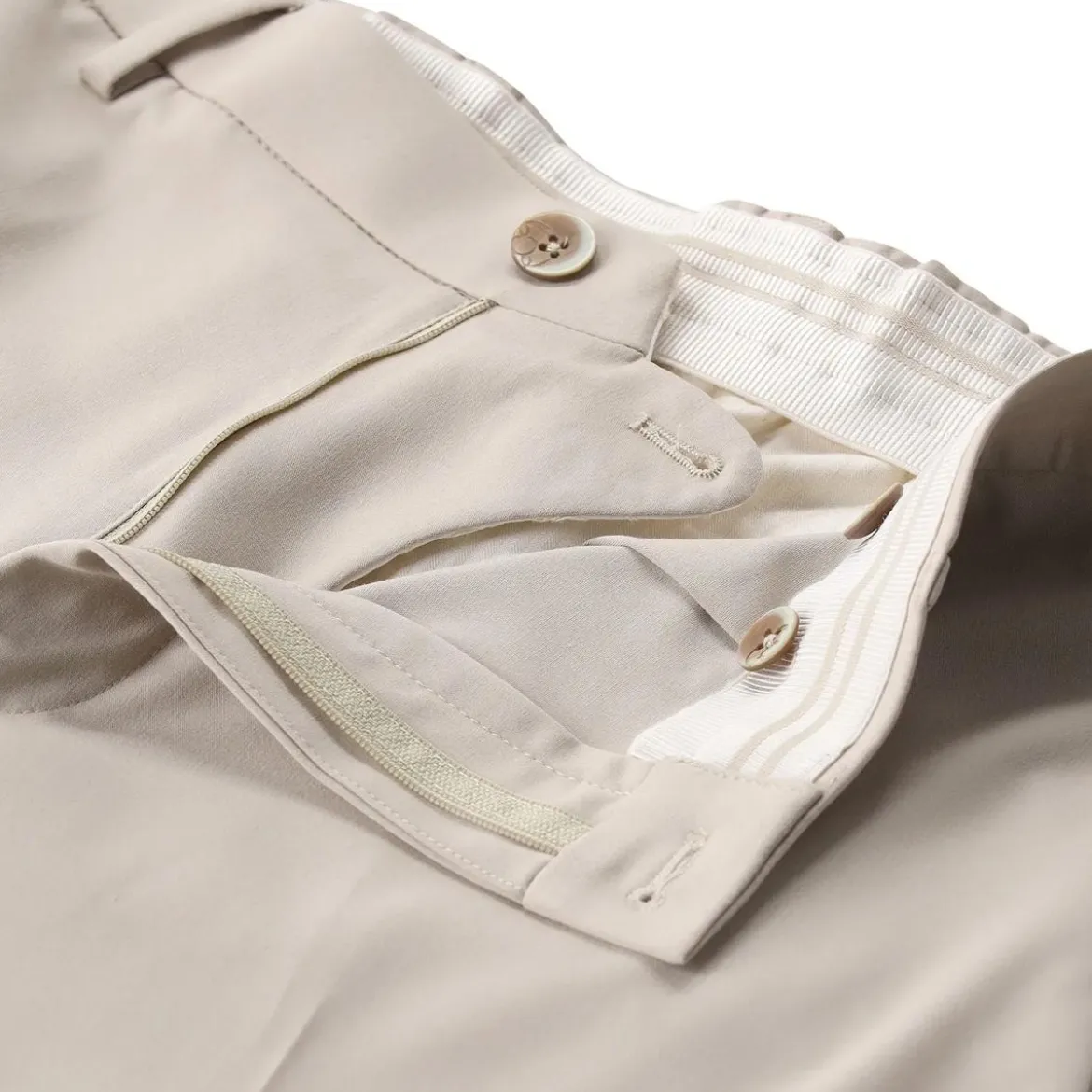 GTA Slim-Fit Hose Davide beige Stoffhose