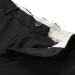 GTA Slim-Fit Stoffhose Davide schwarz Stoffhose