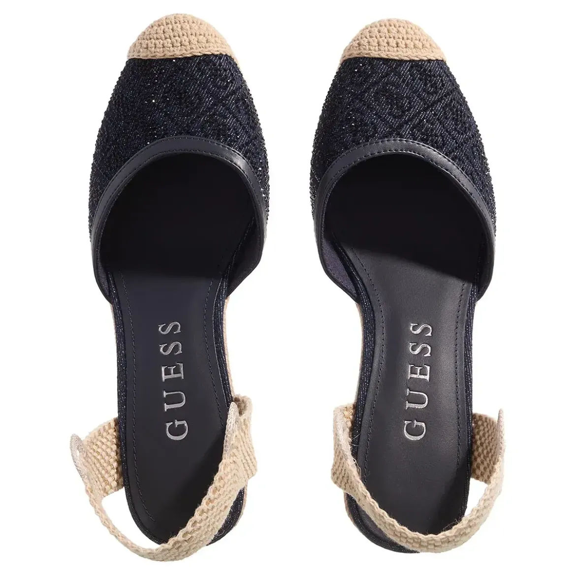 Guess Cyrenae Navy Sandaletten mit Absatz