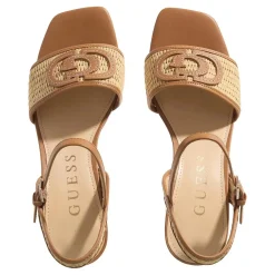 Guess Ganika Natural/Tan Sandaletten mit Absatz