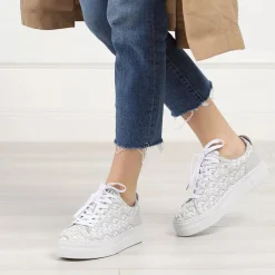 Guess Giaa White Low-Top-Sneaker