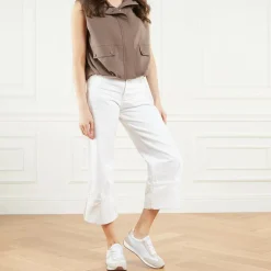 Guess Joggin White/Platino Low-Top-Sneaker
