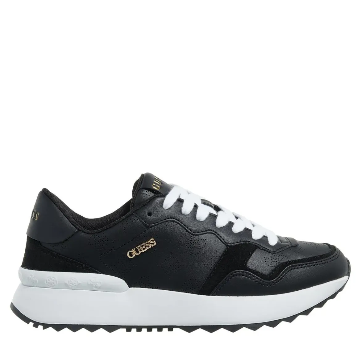Guess Vinsa3 Black Schnürschuhe