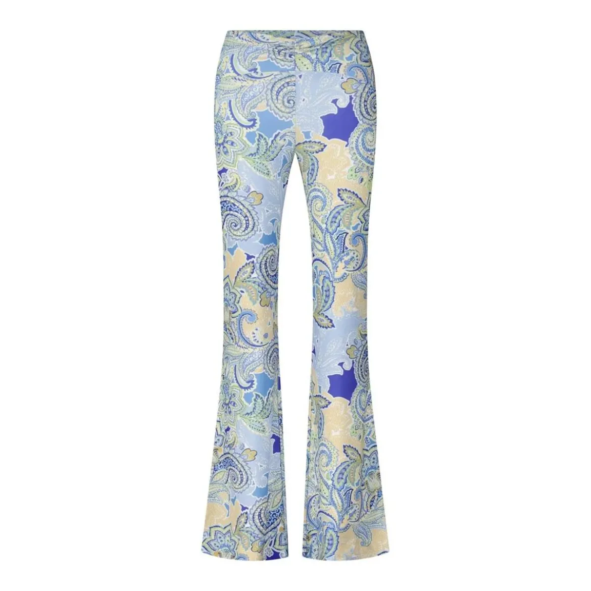 Hale Bob Hose Opal mit Paisley-Muster Hellblau Hose