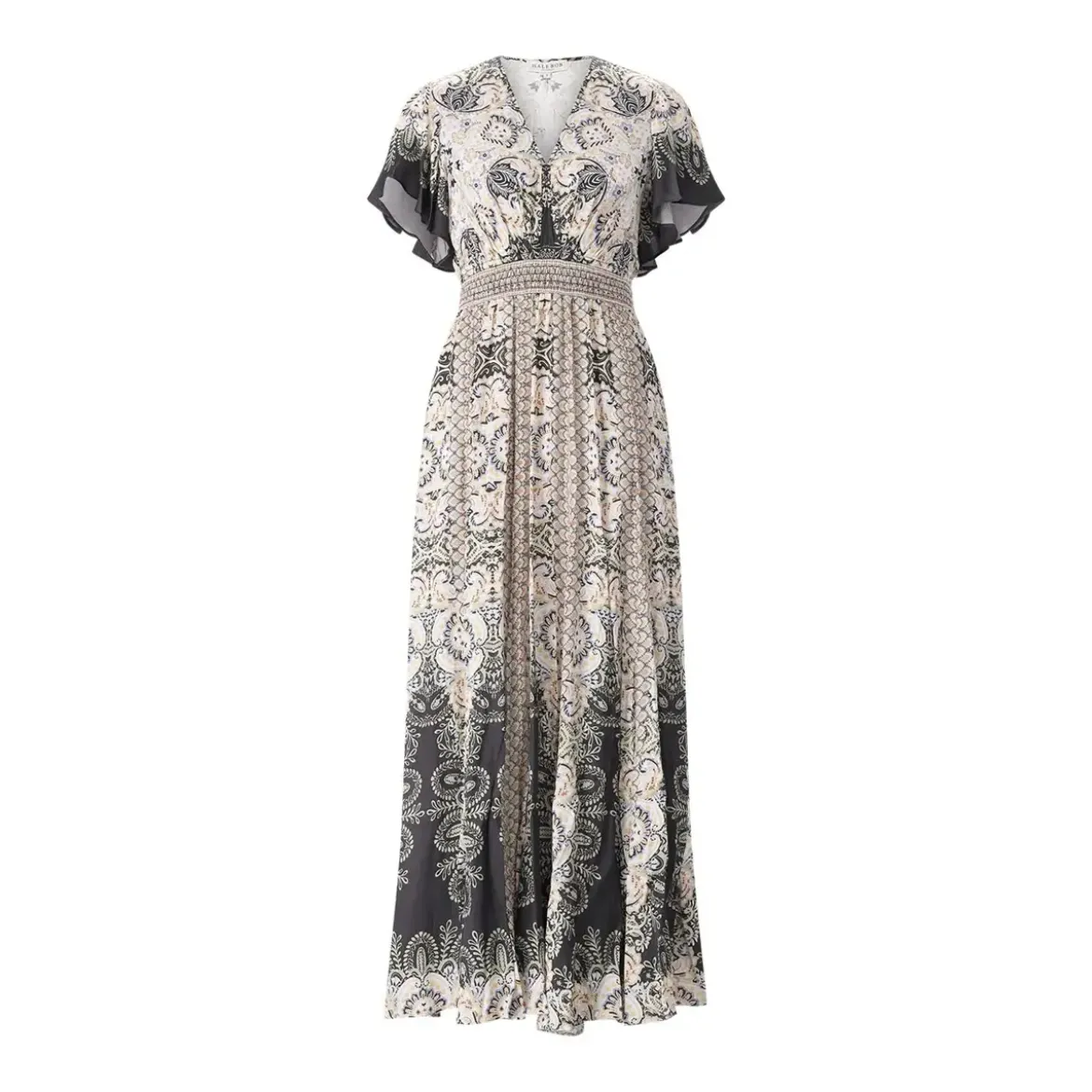 Hale Bob Maxikleid mit Blumenmuster mehrfarbig Maxikleid