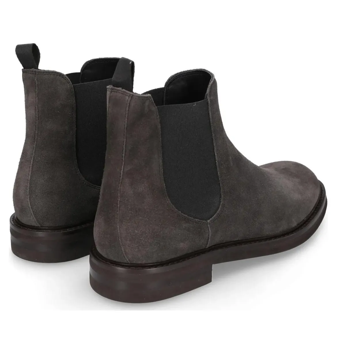 Heinrich Dinkelacker Der Florenz Boot BC vereint elegantes Desi dunkel-grau Schnürstiefel