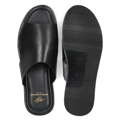 Heinrich Dinkelacker Die Garda Sandale VC in Schwarz vereint minimalist schwarz Sandalen