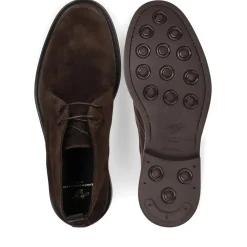 Heinrich Dinkelacker George Boots Florenz Plain V dunkel-braun Schnürstiefel