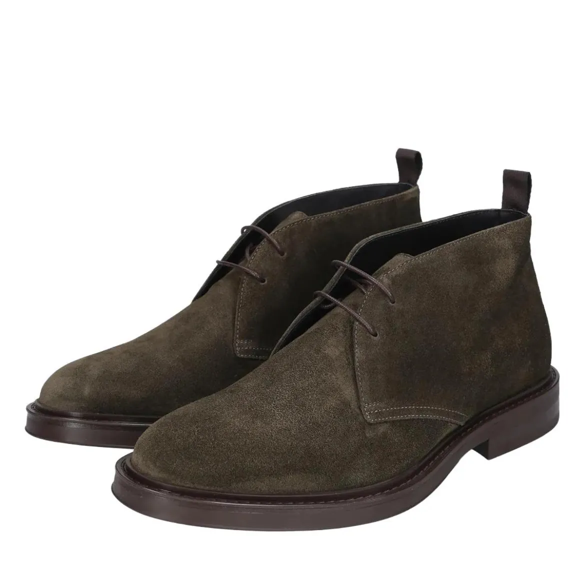 Heinrich Dinkelacker George Boots Florenz Plain V dunkel-grün Schnürstiefel