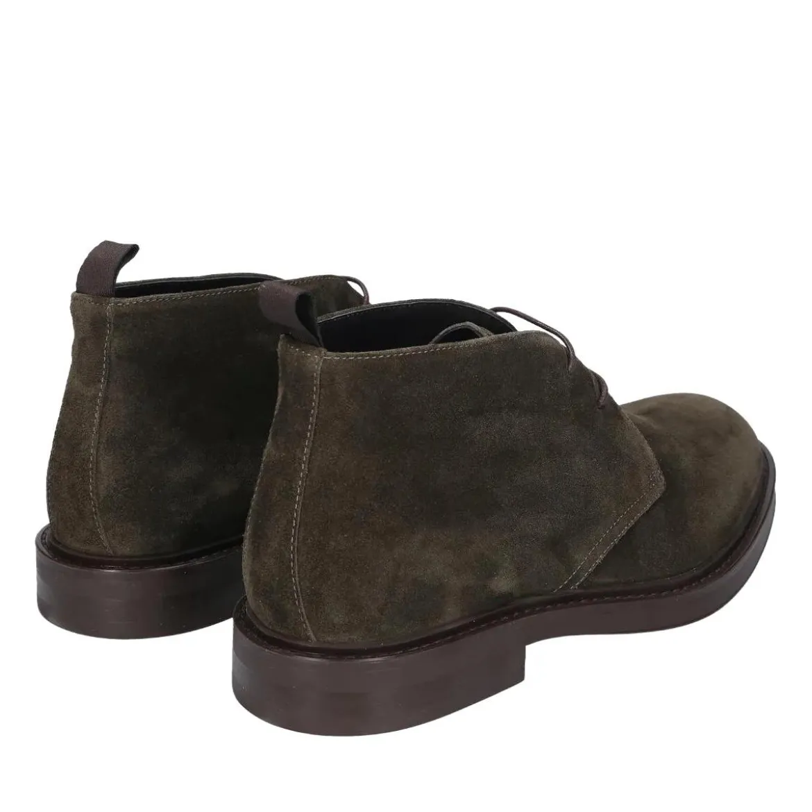 Heinrich Dinkelacker George Boots Florenz Plain V dunkel-grün Schnürstiefel