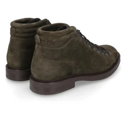 Heinrich Dinkelacker Hiking Boots Florenz Plain V dunkel-grün Schnürstiefel