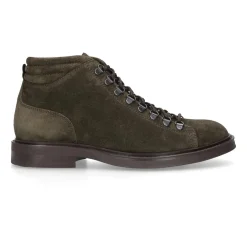 Heinrich Dinkelacker Hiking Boots Florenz Plain V dunkel-grün Schnürstiefel